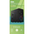 Value Top VT-R850 Mid Tower Micro-ATX Black Desktop Casing with Standard PSU. 
