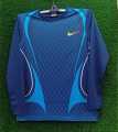 Mesh Cotton Winter Full Sleeve Premium Blue T-shirt-Jersey. 