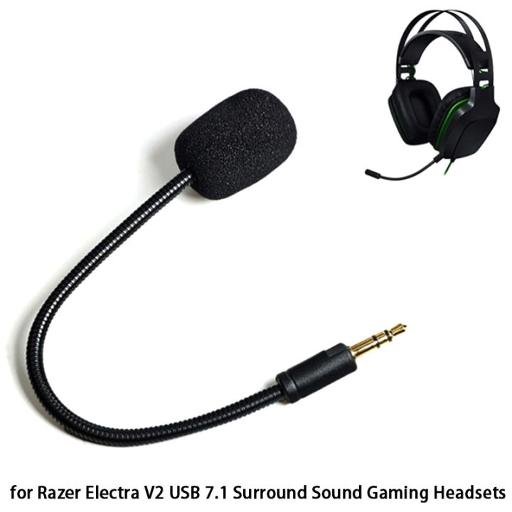 Replacement%20Aux%203.5mm%20Mic%20Microphone%20for%20Razer%20Electra%20V2%20USB%207.1%20Surround%20Sound%20Gaming%20Headsets%20-%20Image%203