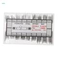 10xStainless Steel Watch Band Spring Bars Strap Link Pins for Watchmaker 144Pcs.