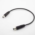 12V 3A DC Male to Male Power Supply Diy Cord Cable 5.5*2.1mm Male CCTV Adapter Connector Power Cords 0.5M/1M/2M. 