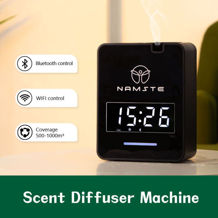 NAMSTE Scent Diffuser Machine Intelligent APP Control Home Freshener Device Electric Aromatic Oils Diffuser For Hotel Office