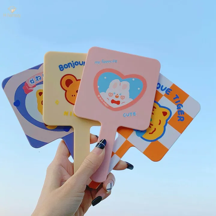 Compact%20Hand%20Mirror%20Vanity%20Mirror%20Shaving%20Mirrors%20Portable%20Single%20Side%20Small%20Makeup%20Mirror%20Handheld%20Mirror%20for%20Girlfriend%20Bathroom%20Girls%20Man%20-%20Image%202