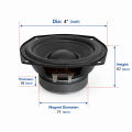 4 Inch Heavy Ultra Sound Multimedia Audio Sub-Woofer. 