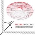 Pvc Decorative Soft Lines Flexible Floor Trim Coving For Ceilings Wall Corner Molding Wallpaper Skirting Board Seal. 
