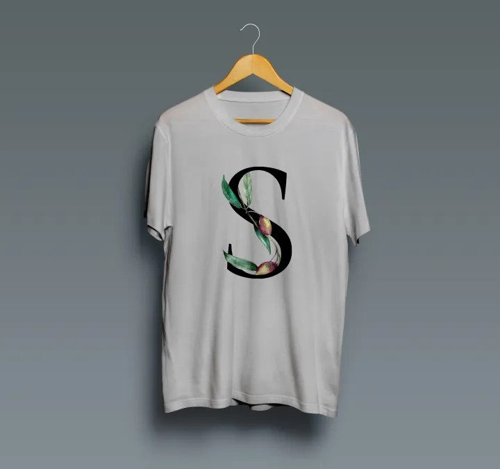 Synthetic%20Alphabet%20S%20T-Shirt%20For%20Men%20-%20Innovative%20&%20Qualityful%20Easy%20To%20Care%20Long-Lasting%20-%20Round%20Neck%20and%20Perfect%20Casual%20Wear%20-%20Suitable%20for%20All%20Season%20-%20Image%203