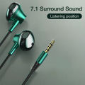 [Better Sound]BlueWow BM10 In Ear Headphones Earphone Headset Wired Earbuds Heavy Bass Noise Cancelling with HD Mic. 