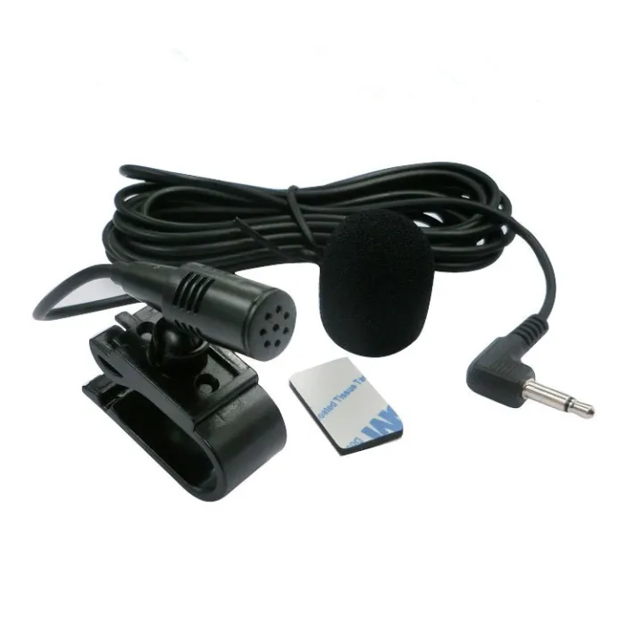 Car%20Audio%20Microphone%203.5mm%20Clip%20Jack%20Plug%20Mic%20Stereo%20Mini%20Wired%20External%20Microphone%20For%20Auto%20DVD%20Radio%203m%20Long%20Professionals%20Black%20-%20Image%207