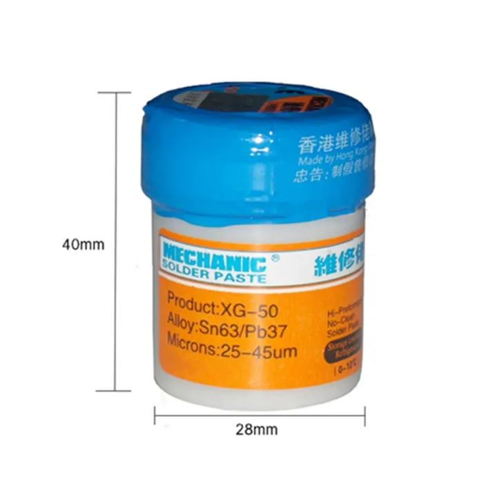 MECH-ANIC%20BGA%20XG-50%2035gm%20Soldering%20Paste%20Flux%20Grease%20SMT%20Repair%20Tools%20Solder%20Paste%20Repairing%20Solder%20Soldering%20Paste%20Flux%20Easy%20Welding%20For%20SMD%20PGA%20PCB%20Rework%20Repair%20-%20Image%205