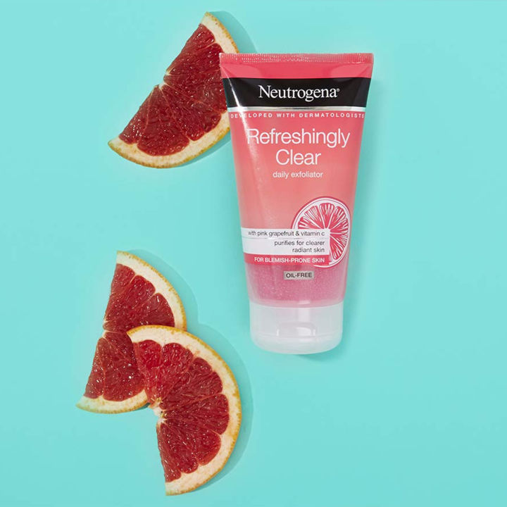 Neutrogena%20Refreshingly%20Clear%20Daily%20Exfoliator,150Ml%20-%20Face%20Wash%20-%20Image%203