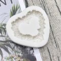 Rose Heart Silicone Sugarcraft Mold Resin Tools Cupcake Baking Mould Fondant Cake Decorating Tools.