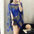 【Be worth】 Overized Elegant For Women tyle Bohemian tyle Ethnic tyle Poncho Printing Beach hawl Female Wrap Chiffon carf hawl uncreen carf. 