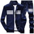 Y8 Blue Stylish Jacket with pant For Man. 