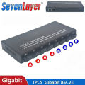 Computer Ethernet Fiber Optical Switch 8 SC 2 1000M RJ45 Industrial Grade Gigabit Ethernet Switch Media Converter.