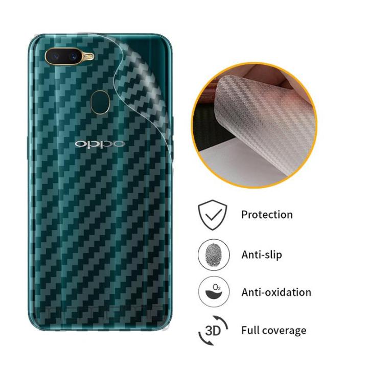 Oppo%20F9%20Carbon%20Fiber%20Textured%20Back%20Screen%20Sticker%20-%20Image%202