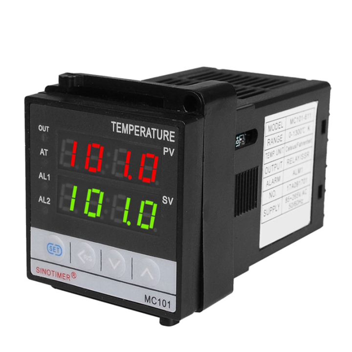 3X MC101 Digital Display PID Temperature Controller Celsius/Fahrenheit ...