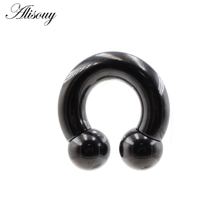 Alisouy%201pc%20Big%20Large%20Size%20Captive%20Bead%20Nose%20Ring%20Ear%20Plug%20Expander%20Guauge%20Male%20Genital%20BCR%20Hoop%20Earring%20Piercing%20Body%20Jewelry%20-%20Image%205