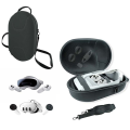Storage Bag for Quest 3 Adjustable Portable Shoulder Strap Box Hard Shell Case for 4 Ultra VR Accessories. 