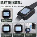 Retekess T128 Restaurant Pager System Waiter Queue Wireless Calling System Rechargeable Watch Pager and TD033 Buttons.