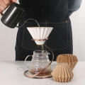 Coffee Accessories Cone Filter Paper Bowl Type Filter Cup Coffee Filter Paper Corrugated Origami Coffee Strainer.