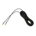 10m SMA Male to SMA Male M-M Connector RF Coaxial Pigtail RG174 Extension Cable Gold.
