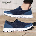 MAEDEF Sneakers Men Summer Casual Shoes Men Mesh Breathable Outdoor Non Slip Sports Shoe Slip on Loafers for Men Plus Size 38-46 KEEMEEUYZO. 