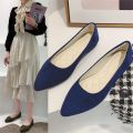 Candy Color Woman Flats Slip on Ladies Shallow Moccasins Female Summer Loafers Spring Autumn Women Ballet Flats Plus Size 35-43.