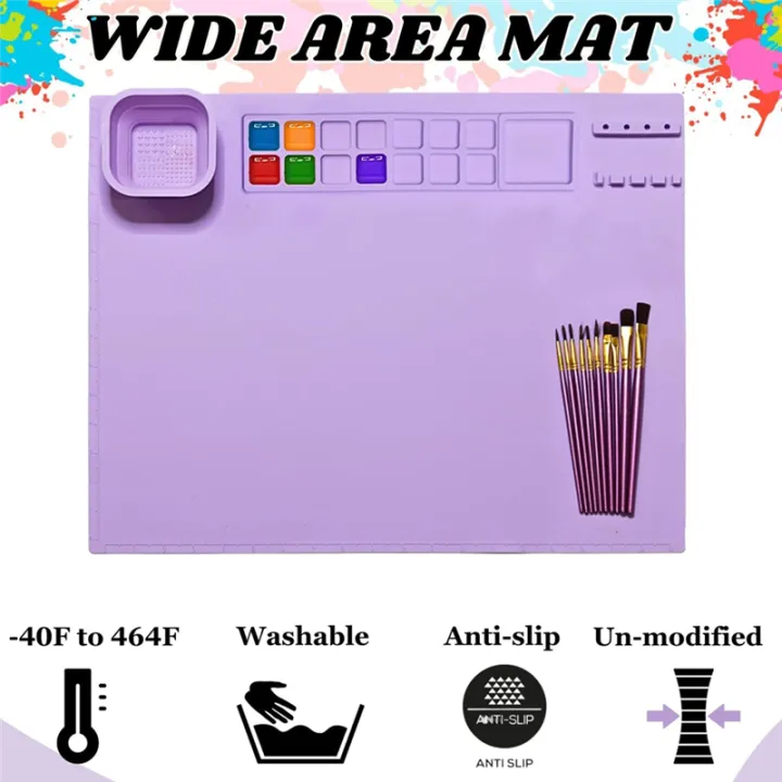 Silicone%20Painting%20Mat%20with%20Cup%20Silicone%20Painting%20Mat%20for%20Kids%20Silicone%20Craft%20Mat%20for%20Painting%20for%20Resin,%20DIY%20&%20Art%20Work,%201%20PCS%20Purple%20Silica%20Gel%20-%20Image%206