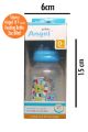 Stony Angel 4oz/120ml Feeding Bottle with size S anti-colic nipple BPA, BPS Free-(RNA-4C2). 
