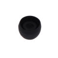 High-quality silicone Silicone ear tips Enhanced sound quality /black color and long-lasting Replacement earbud tips Pack of. 