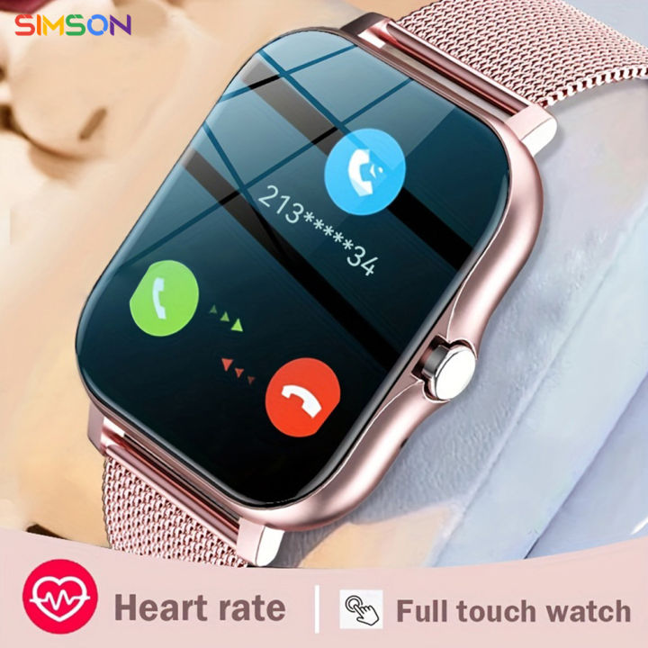 2023 NEW SmartWatch Android Phone 1.44 Color Screen Full Touch Custom Dial Smart Watch Women Bluetooth Call Smart Watch Men