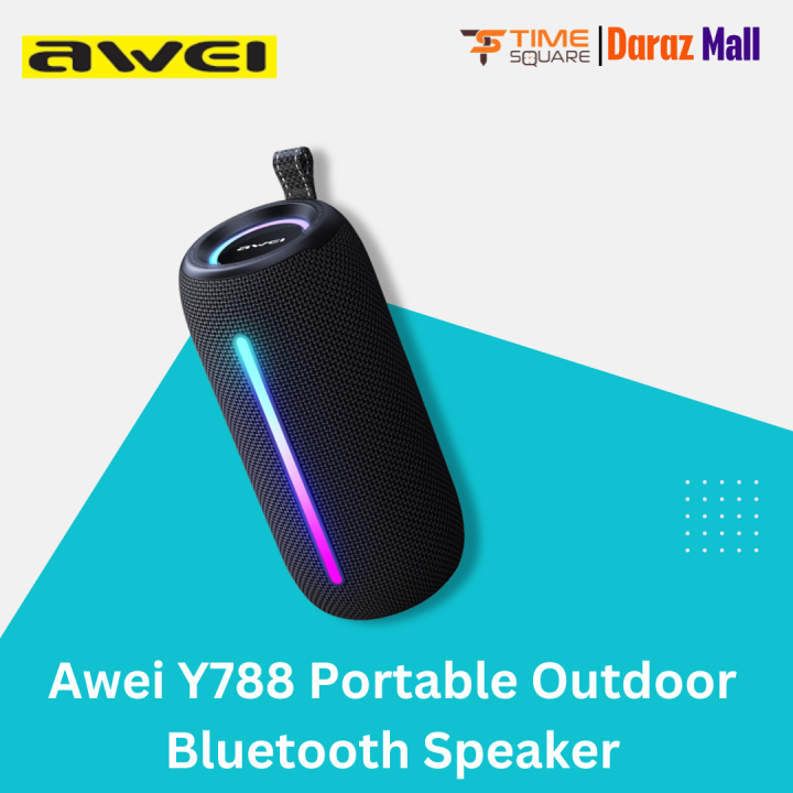 Awei Y788 Portable Outdoor Bluetooth Speaker-Time Square