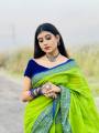 Brand Quality Special Light Green Colour Pure Cotton/Shuti Saree For Women.