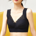 Premium Print Anti-Slip high quality Bra Lace Padded Push Up Anti-slip Wide Shoulder Strap Lady Brassiere Women Bra.