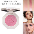 FB Highlighter Wattabrat 3D Baby Pink Shimmering Body Highlighter Makeup Palette Face Highlight Contouring Smooth Glitter Powder.