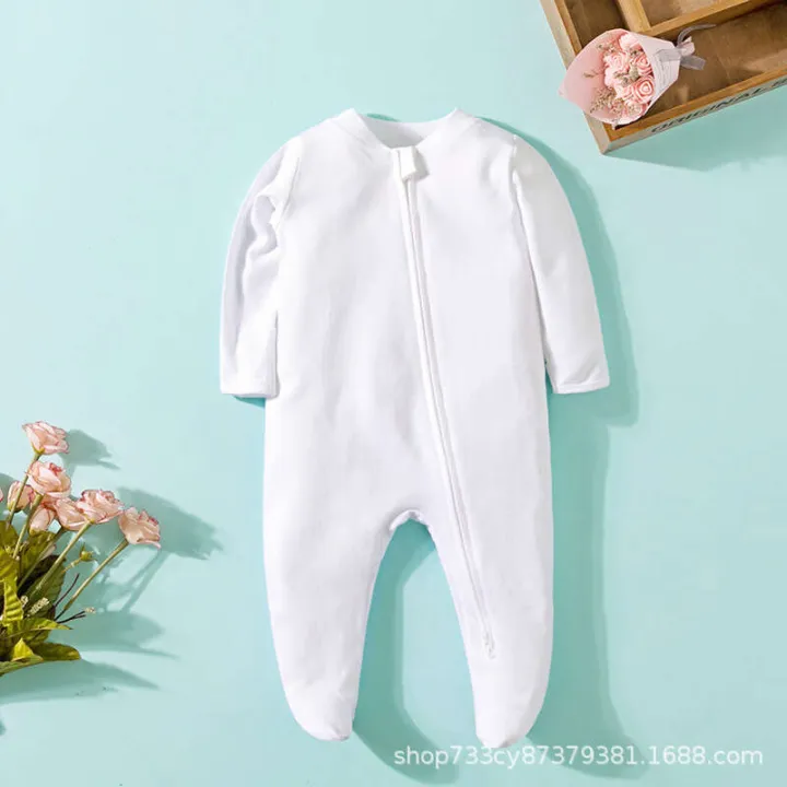 Baby%20with%20double%20zipper%20head%20cotton%20home%20baby%20clothing%20children's%20jumpsuit%20pamas%20summer%20-%20Image%208