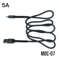 BRAID cable 18W/60W USB Cable Type C 2.4A/5A fast charging cable Nylon data Cable. 