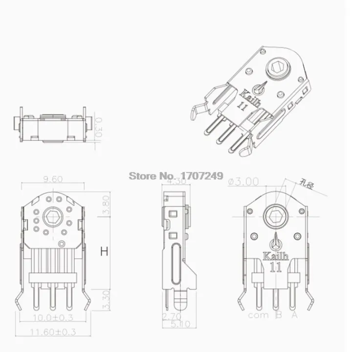 2Pcs%20Highly%20Accurate%20Kailh%20Decoder%205mm~11mm%20Red%20Core%20Rotary%20Mouse%20Scroll%20Wheel%20Encoder%201.74mm%20hole%20for%20PC%20Mouse%20alps%20encoder%20-%20Image%203