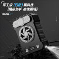 Waist fan, construction site, small air conditioner, portable waist, outdoor camping, small fan, waist usb power bank.