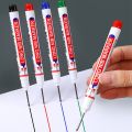 3Pcs/Set Long Head Markers Bathroom Woodworking Decoration Multi-purpose Deep Hole Marker Pens Red/Black/Blue/Green/White Ink.