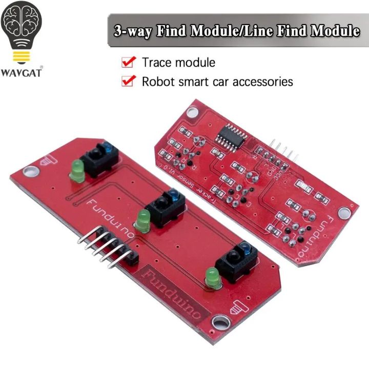 Infrared Reflective Sensor TCRT5000 3-way tracing/tracking module line patrol obstacle avoidance car robot sensor module