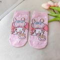 Japanese style cartoon socks women's bunny cute short socks Korean version women's boat socks cotton socks.