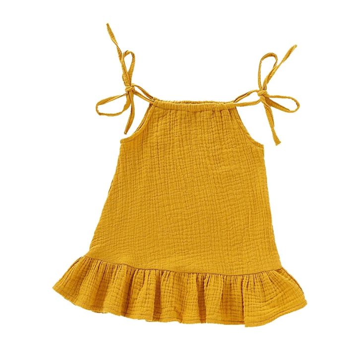 Summer%20Infant%20Baby%20Girl%20Dress%20Toddler%20Dress%20Muslin%20Cotton%20Sleeveless%20Ruffles%20Slip%20Dresses%20-%20Image%203