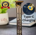 Vintage T9 Professional Hair Trimmer | Cordless & Rechargeable Hair Cutting Machine type c.