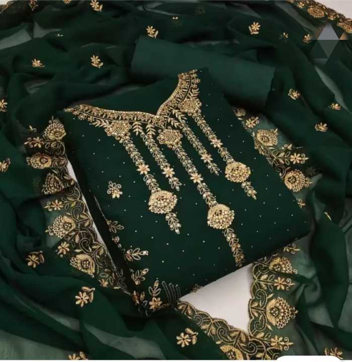 Hanzala%20Mart%20Georgette/Jorjet%20Shalwar%20Kameez%20%20Paurty%20Dress%20-%20Image%202