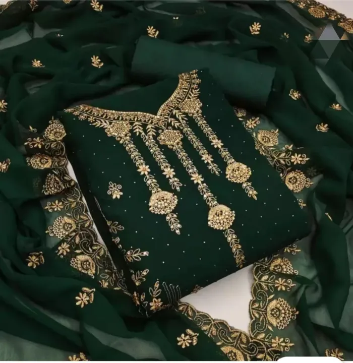 Hanzala%20Mart%20Georgette/Jorjet%20Shalwar%20Kameez%20%20Paurty%20Dress%20-%20Image%202