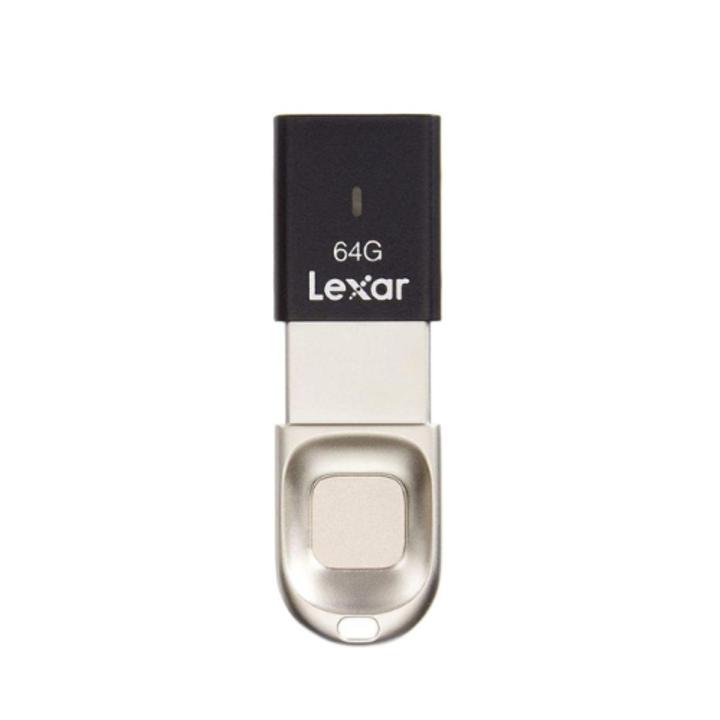 Lexar JumpDrive Fingerprint F35 64GB USB 3.0 Flash Drive