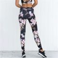 Yoga Pants Sports Wear for Women Floral Print Professional Running Fitness Gym Sport Leggings Workout High Waist Seamless Bottom. 