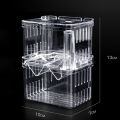 Qiunery 3 Sizes Double-layer Clear Fish Breeding Isolation Box Aquarium Fish Tank Hatching Incubator Fish House.