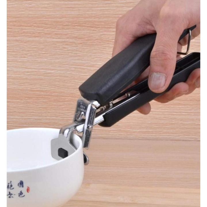 Bowl Clip Multifunction Stainless Steel Dish Clamp Anti Hot Tong Pot Pan Grippers Kitchen Tool